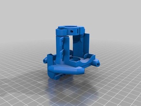 effector anycubic kossel v5 version 9 10 3d printer parts delta e3d hotend printhead 3d print model - Mito3D