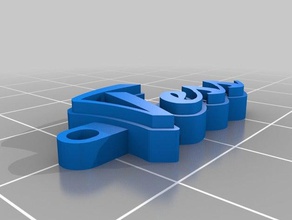 tess i portachiavi su misura 3d print model - Mito3D