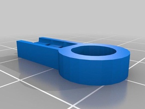 7 milímetros de montagem do motor lego eixo A impressão 3d 3d print model - Mito3D