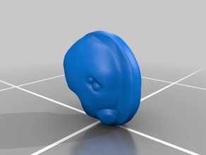 scifi-Helm Menschen 3d print model - Mito3D