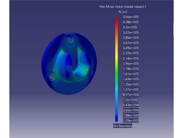 suporte cabideiro - para var o oval cabide replacement parts 3D print model - Mito3D