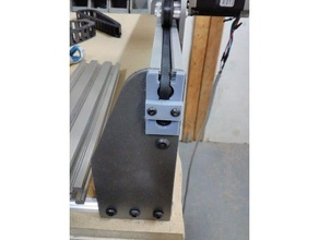 open builds style belt clamps machine tools cnc openbuilds 3d print model - Mito3D