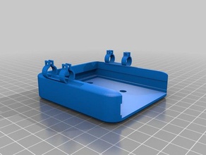longboard bumper light holder sport & outdoors 3d print model - Mito3D
