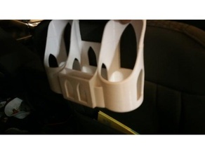 back headrest cup holder organizer automotive pen 3d print model - Mito3D
