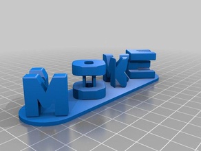 lovebigram Schilder & logos kundengebundene 3d print model - Mito3D