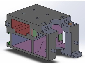corexy Wagen 3d-Drucker Teile die Beförderung 3d print model - Mito3D