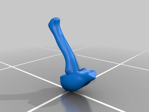 hammeraid i portachiavi aiuto il martello keychain 3d print model - Mito3D