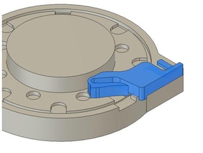 dillon 1050 Messing Verarbeitung Neuladen 3d print model - Mito3D