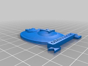 klatchian badge small 3d printing 3d print model - Mito3D