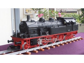 dampflok t 18 br 78 db 1 32 spur hobby 45mm indicador lokomotive los trenes del modelo os ferrocarril de tren 3d print model - Mito3D