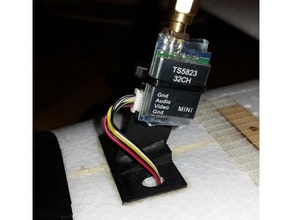 fpv video transmitter vtx-mount r c Fahrzeuge 3d print model - Mito3D