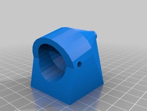 laser fan nozzle parts k40 3d print model - Mito3D