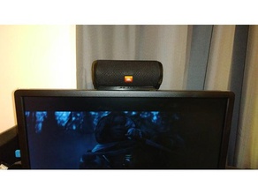 jbl flip stand holder audio 3d print model - Mito3D