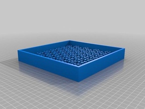coral frag plug mould silicone pets 3d print model - Mito3D