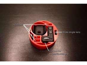 osmo pocket accessory storage container camera 3d print model - Mito3D
