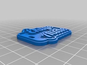 hlye porte clef keychains customized 3d print model - Mito3D