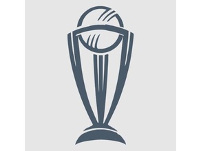 icc 2019 inglaterra vencedor emblema a moda cricket troféu copa do mundo 3d print model - Mito3D