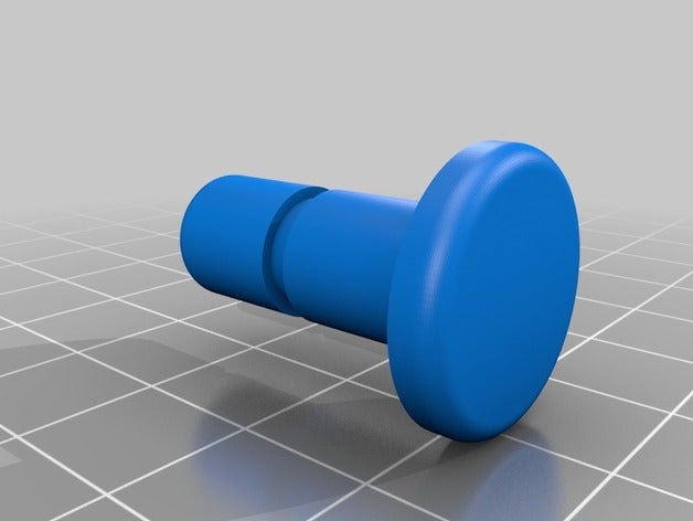 bosch axt & rapide broyeur de roue goupille retenue en plastique insérer le boulon pièces 3D print model - Mito3D