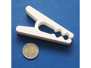 filament clip 3d printing modeling printed today clips online paperclip 3d print model - Mito3D