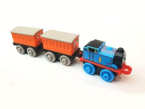 thomas minis annie & clarabel coaches toys games character railway toy train 3d print model - Mito3D