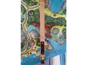 treasure island compass pen holder support crayon pour compas l'ile au tr sor toy & game accessories 3d print model - Mito3D