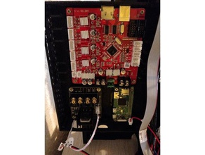 anet a8 Elektronik-box mosfet-raspberry pi zerow 3d-Drucker Teile box - Elektronik 3d print model - Mito3D