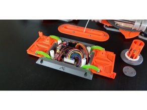 ambient control - pcb brain box 3d printer accessories enclosure adafruit feather arduino case brainbox circuit board ikea lack mechanical toy mount raising bottom 3d print model - Mito3D