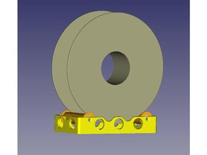 filamento de spool bandeja Impressora 3d acessórios peças titular 3d print model - Mito3D