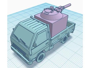 bmp camion La stampa 3d 3d print model - Mito3D