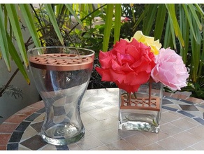 ikea vasen Blumen-grill Dekor Dekoration vase 3d print model - Mito3D