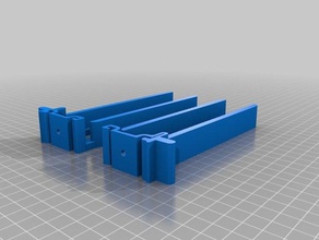 dın ray adaptörü ubiquiti usg-çöküyorum yönlendirici organizasyon din 3d print model - Mito3D