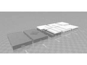 facile strade di polvere core set edifici e strutture 3d print model - Mito3D