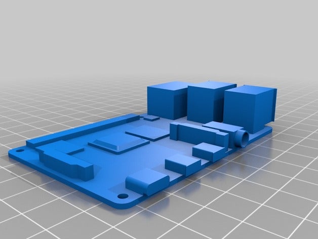 raspberry pi 4 dummy electronics model b 3D print model - Mito3D