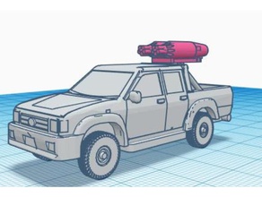 rocket pod crew cab 3d printing 3d print model - Mito3D