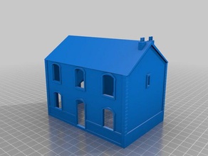 gare plm edifícios e estruturas arquitetura n escala 3d print model - Mito3D