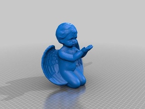 baby angel arredamento angelo 3d print model - Mito3D
