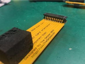 5-532956-3 kılavuzu pin kulak dönüştürücü başlık yuva elektronik adaptör amphenol kılavuz pimi hp8647 hp8648 yükseltici kartı parçası 3d print model - Mito3D