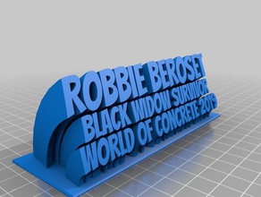 robbie Teil 2 office kundengebundene 3d print model - Mito3D
