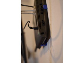 router tenda ac9 wall holder organization mount 3d print model - Mito3D