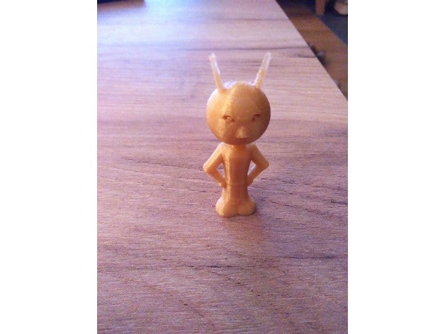 grumpy alien sculptures 3D print model - Mito3D