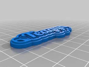 teagynkc keychains customized 3d print model - Mito3D