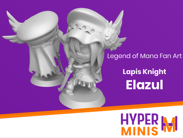 elazul legend mana toy & game accessories 3D print model - Mito3D