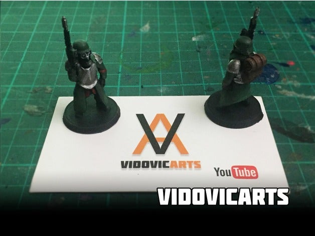 imperial alemanes tio cool personas perno de acción el alemán infantería tablero la mesa vidovic vidovicarts artes wargame wargaming warhammer worldwar 2 ª guerra mundial 3D print model - Mito3D