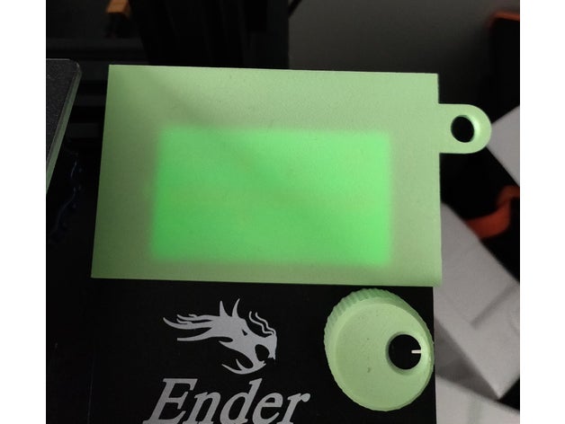 ender 3 - screen cover nightshade 3d printer parts creality lcd 3D print model - Mito3D