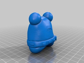 random thing 3d printing creature knuckle sculpt 3d print model - Mito3D