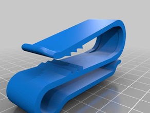 evrensel güneş gözlüğü güneşlik klip aksesuarlar Otomotiv araba gözlük tutucu veichle 3d print model - Mito3D