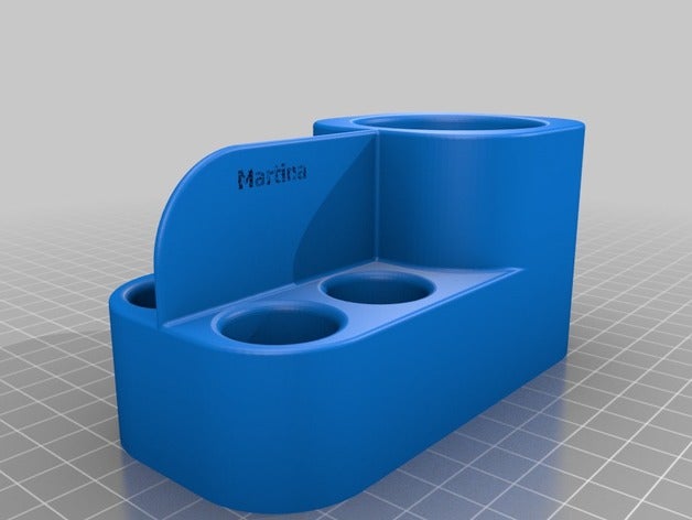 san ajo rollenhalter Impresora 3d de las piezas 3D print model - Mito3D