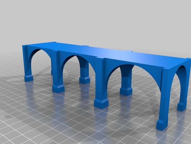 pont pierre 2 bâtiments et structures de l'architecture n échelle 3D print model - Mito3D