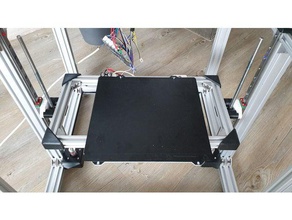 blv prusa mk3 bed holder 3d printer parts cube mgn mod 3d print model - Mito3D