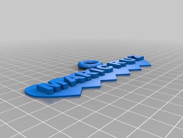llavero maricruz 3d printing 3D print model - Mito3D